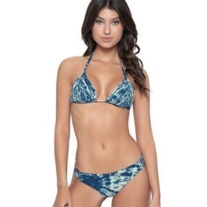 ‎PillyQ Tie Dye Swim Bottom Medium